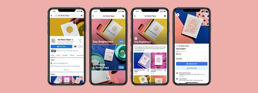 Facebook Shops : créez votre boutique en ligne